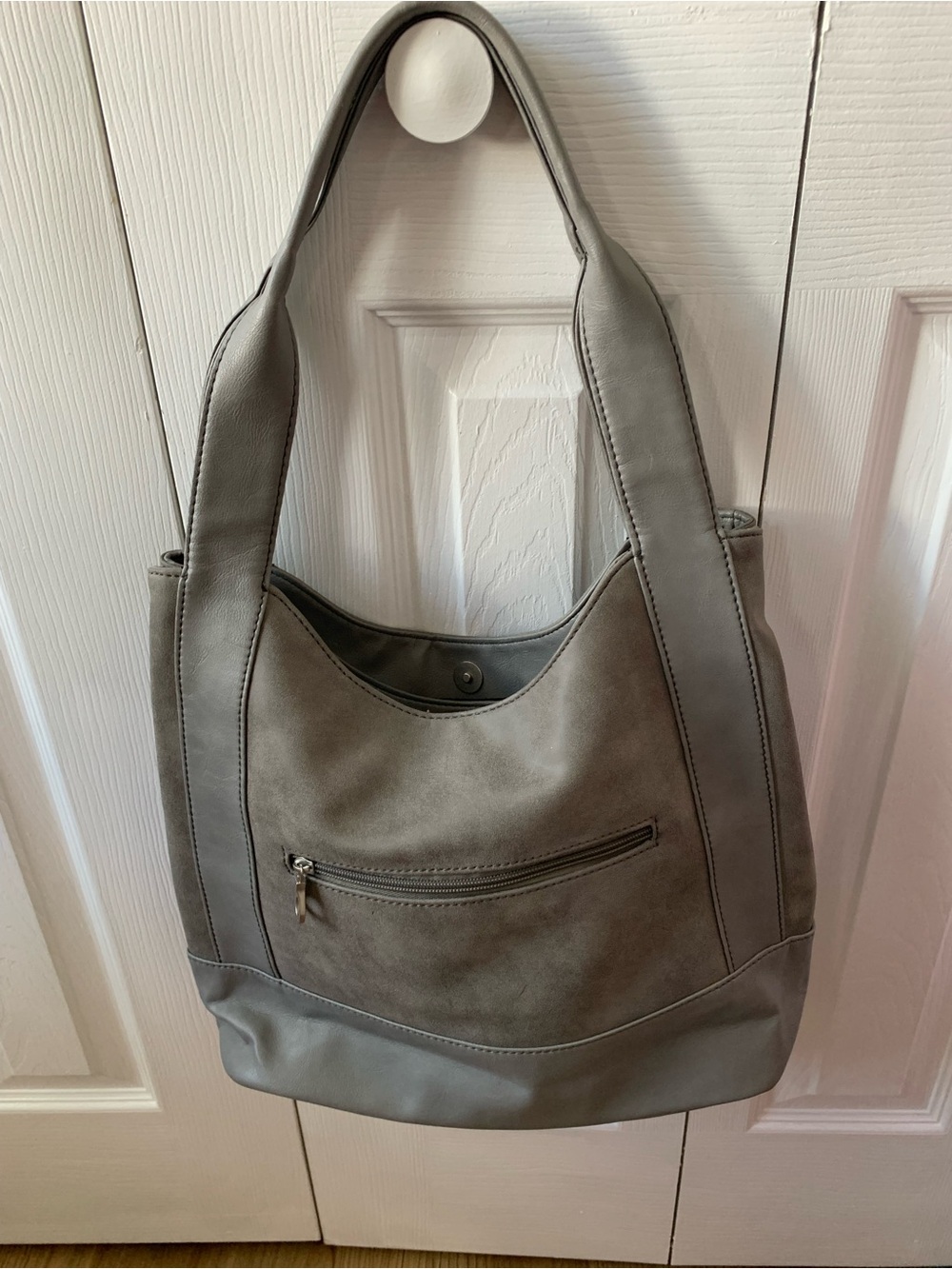 Gray Women’s Shoulder Tote Bag - Classic Everyday Carry